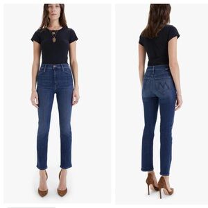 Mother Denim The Swooner Rascal Ankle Straight-Leg Jean in Hot Springs